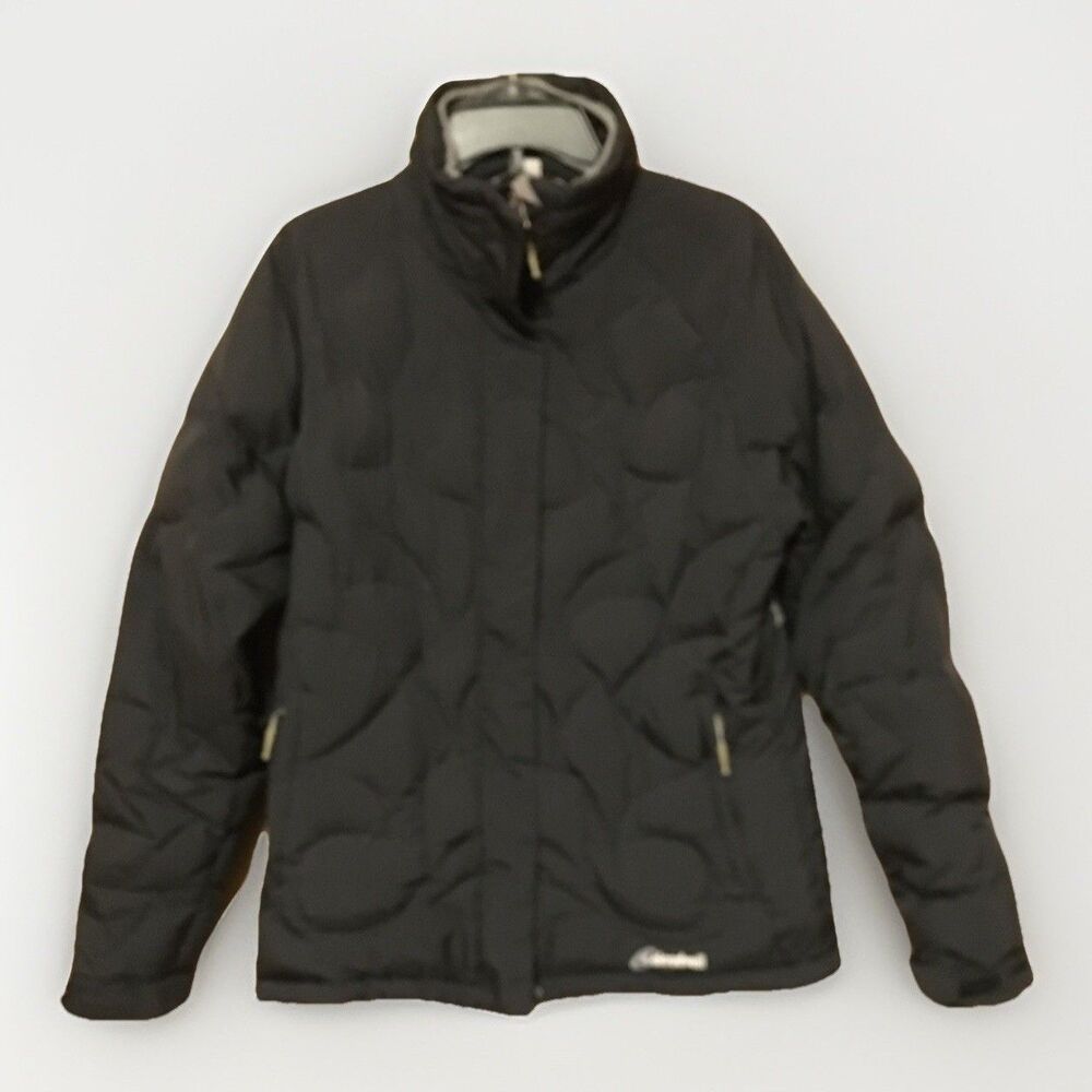 Cloudveil Goose Down Black Puffer Jacket Extra Warm Women’s Sz Large